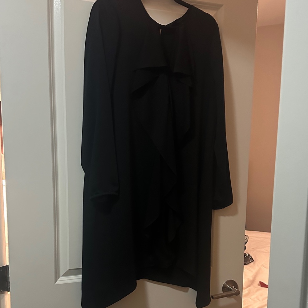 BCBGMaxAzria Black Long Sleeve Dress